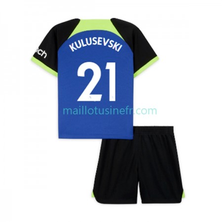 Maillot de Foot Tottenham Hotspur Dejan Kulusevski 21 Extérieur 2022-23 - Enfant Maillot de Foot Tottenham Hotspur Dejan Kulusevski 21 Extérieur 2022-23 - Enfant